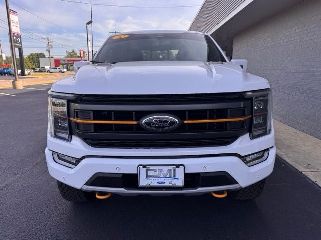 2022 Ford F-150 Tremor 4X4 SUPERCREW in Oxford White — front three-quarter view