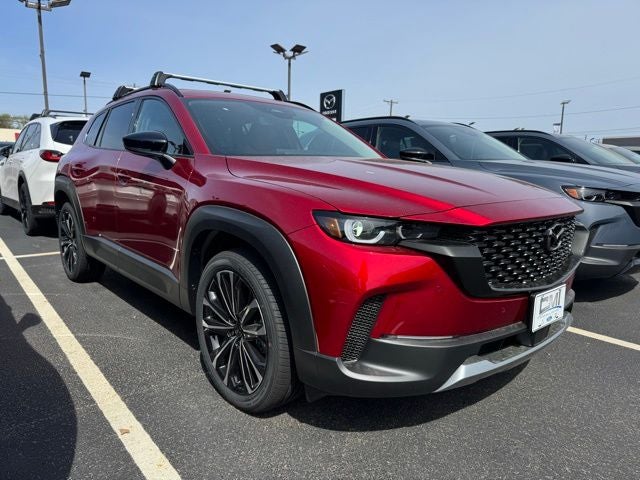 2026 Mazda Mazda CX-50 2.5 Turbo in Soul Red Crystal Metallic — front three-quarter view