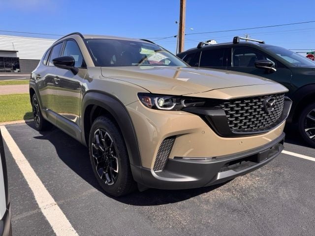 2026 Mazda Mazda CX-50 2.5 S Meridian Edition in Zircon Sand Metallic — front three-quarter view
