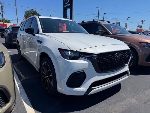 2026 Mazda Mazda CX-70 3.3 Turbo S Premium in Rhodium White Premium — front three-quarter view