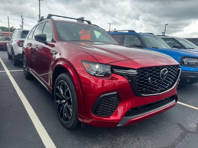 2026 Mazda Mazda CX-70 3.3 Turbo S Premium in Soul Red Crystal Metallic — front three-quarter view