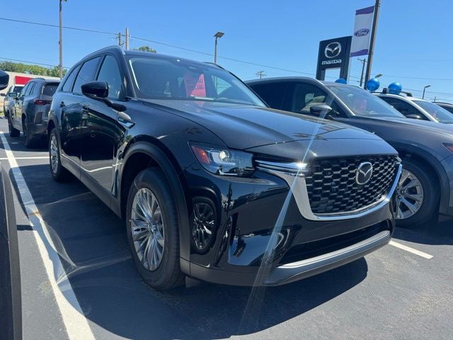 2026 Mazda Mazda CX-90 3.3 Turbo Select in Jet Black Mica — front three-quarter view